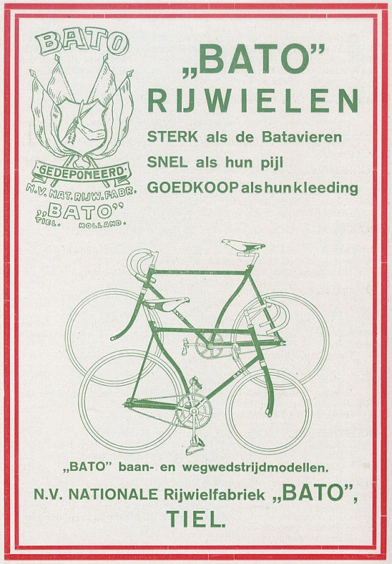 Dutch Bicycle History: BATO-rijwielen