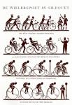 Cycling in silhouette, over the years (1)